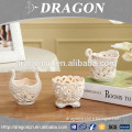 New product creative hollow out ceramic candle cup
